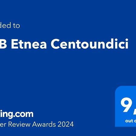 B&B Etnea Centoundici Николози Экстерьер фото